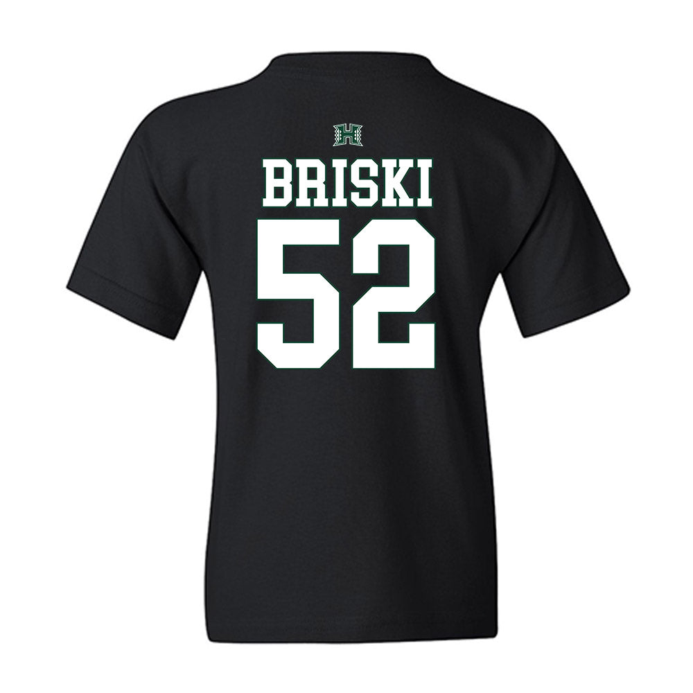Hawaii - NCAA Football : Dean Briski - Sports Shersey Youth T-Shirt-1