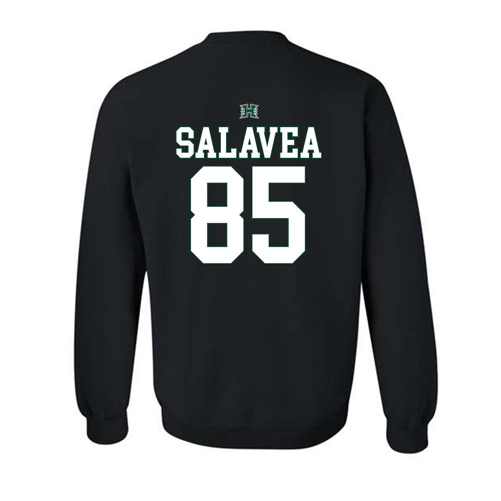 Hawaii - NCAA Football : Oakie Salavea - Sports Shersey Crewneck Sweatshirt-1