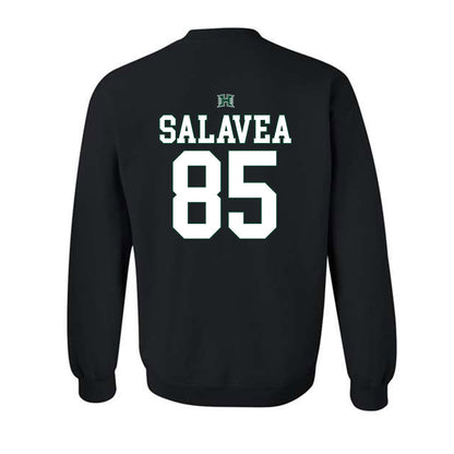 Hawaii - NCAA Football : Oakie Salavea - Sports Shersey Crewneck Sweatshirt-1