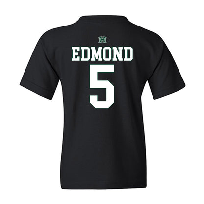 Hawaii - NCAA Football : Jaylon Edmond - Sports Shersey Youth T-Shirt-1