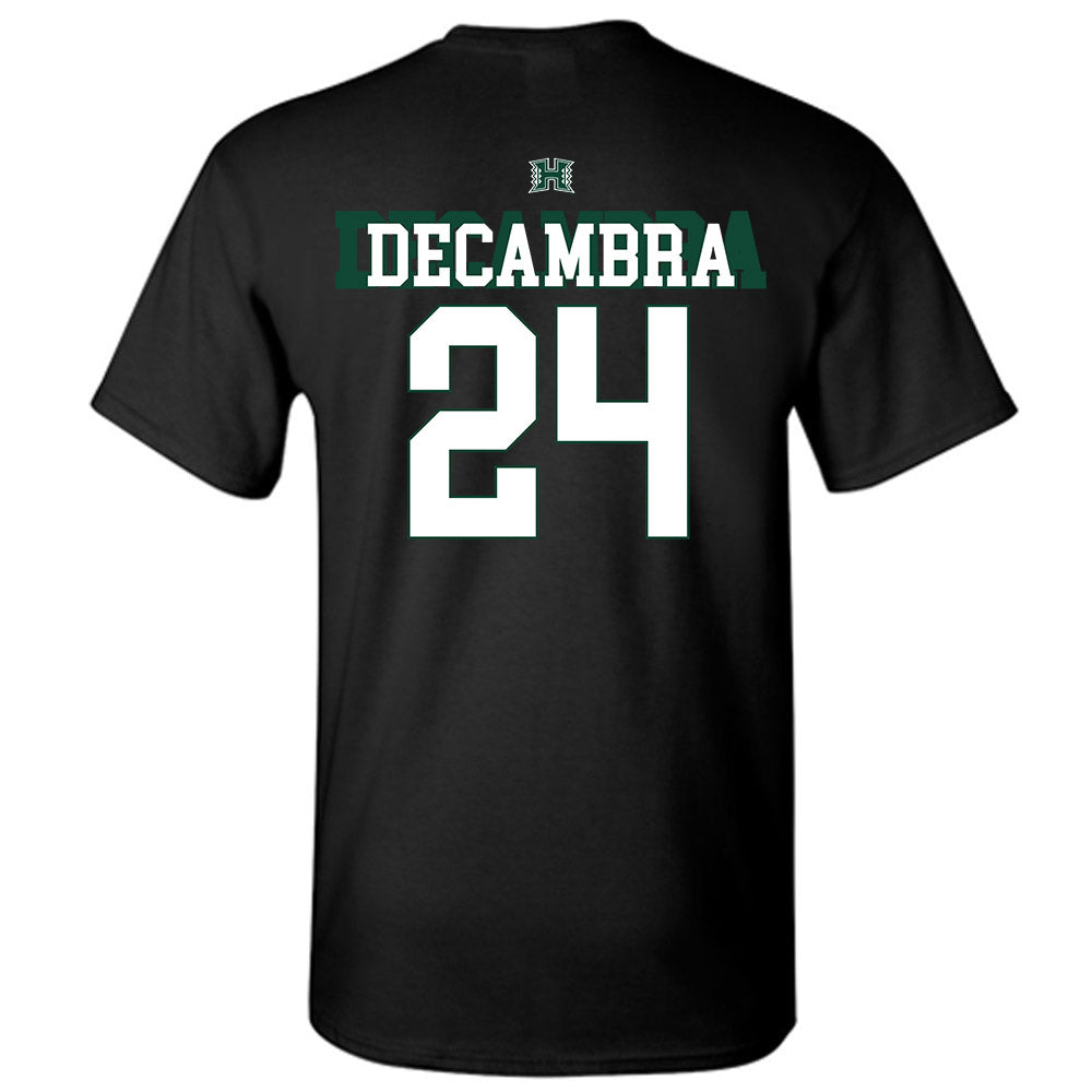 Hawaii - NCAA Football : Kodi DeCambra - Sports Shersey T-Shirt-1