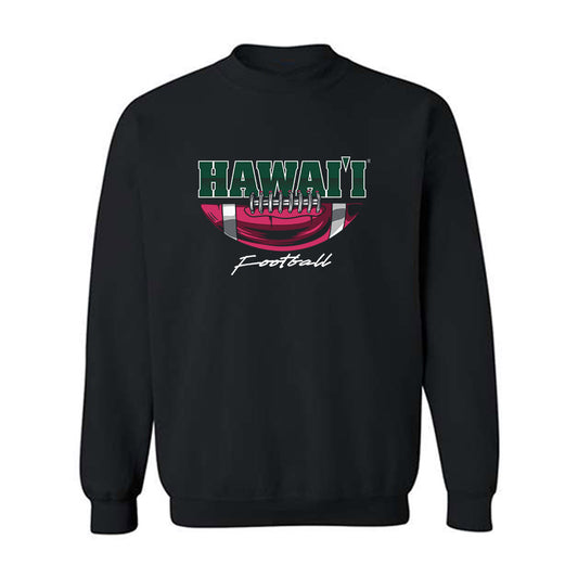 Hawaii - NCAA Football : Geoffrey Speight Jr. - Sports Shersey Crewneck Sweatshirt-0