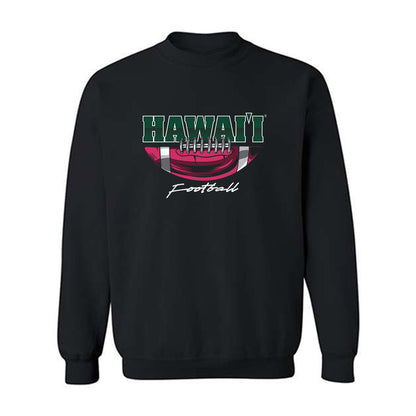 Hawaii - NCAA Football : Maika Eugenio - Sports Shersey Crewneck Sweatshirt-0
