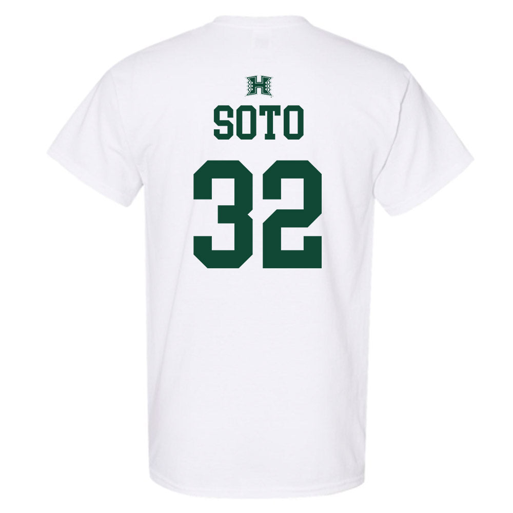 Hawaii - NCAA Baseball : Saul Soto - Sports Shersey T-Shirt-1