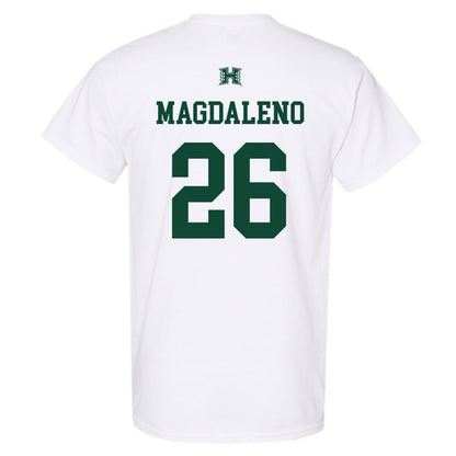 Hawaii - NCAA Baseball : Isaiah Magdaleno - Sports Shersey T-Shirt-1