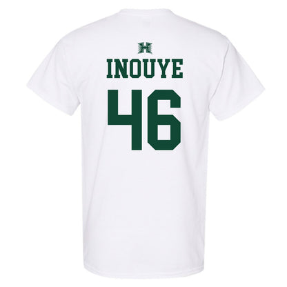 Hawaii - NCAA Baseball : Ryan Inouye - Sports Shersey T-Shirt-1
