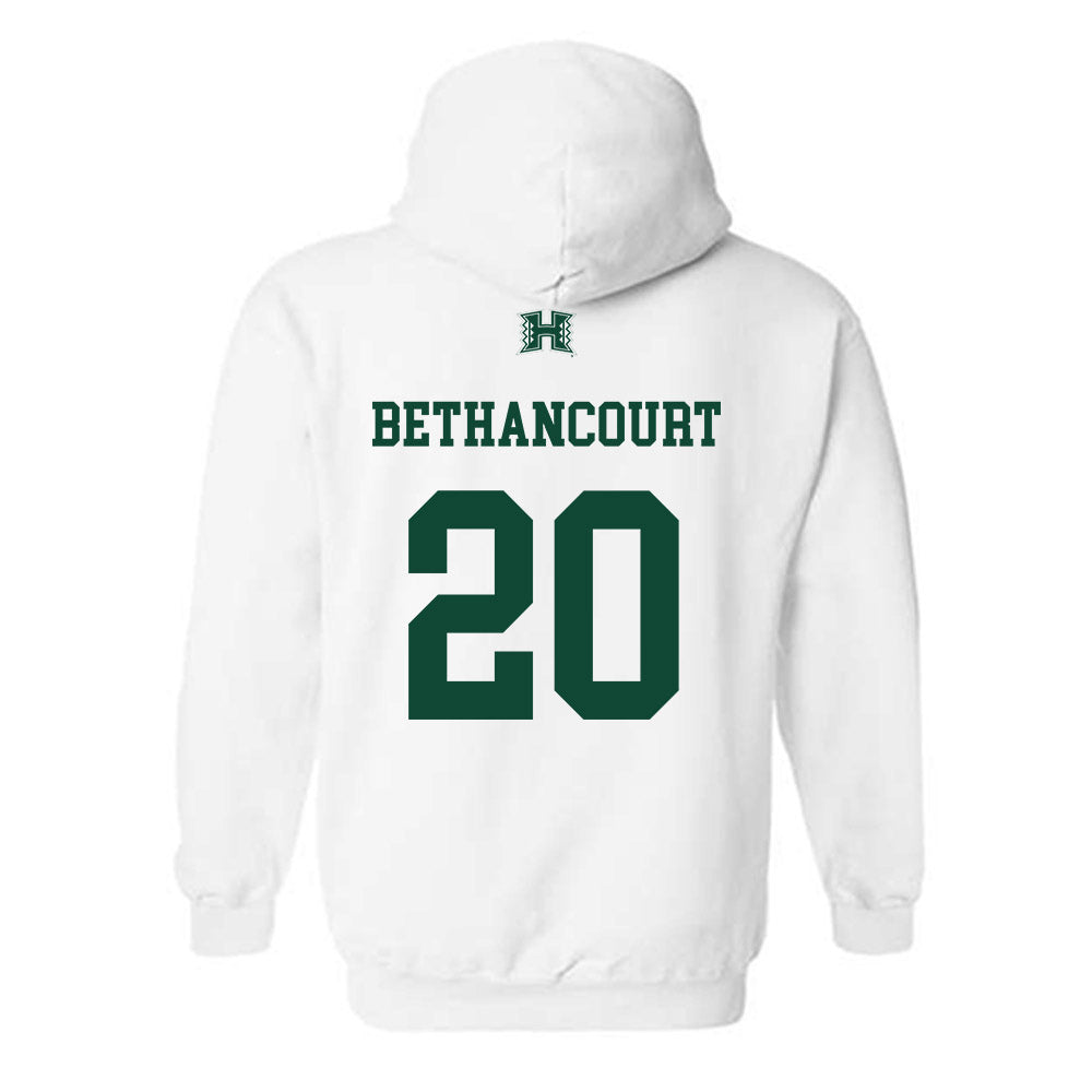 Hawaii - NCAA Baseball : Tino Bethancourt - Sports Shersey Hooded Sweatshirt-1
