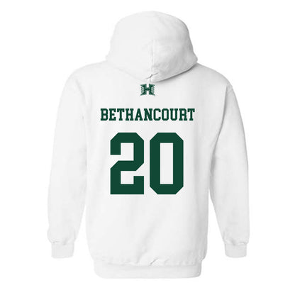Hawaii - NCAA Baseball : Tino Bethancourt - Sports Shersey Hooded Sweatshirt-1