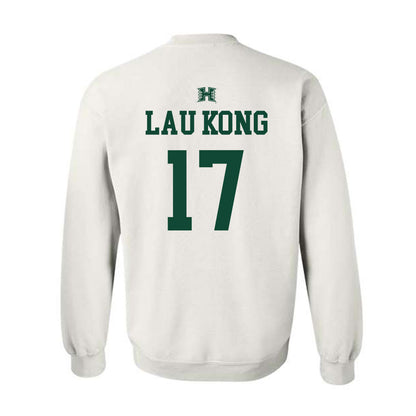 Hawaii - NCAA Baseball : Mana Lau Kong - Sports Shersey Crewneck Sweatshirt-1