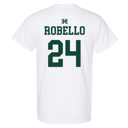 Hawaii - NCAA Baseball : Hekili Robello - Sports Shersey T-Shirt-1