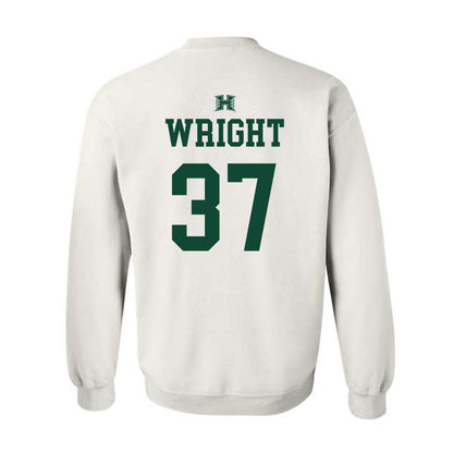 Hawaii - NCAA Baseball : Gabe Wright - Sports Shersey Crewneck Sweatshirt-1