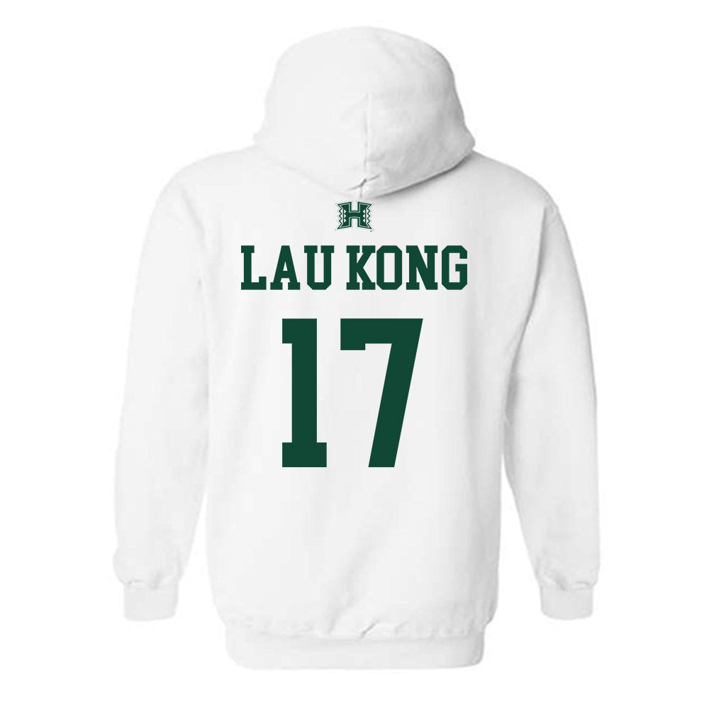 Hawaii - NCAA Baseball : Mana Lau Kong - Sports Shersey Hooded Sweatshirt-1