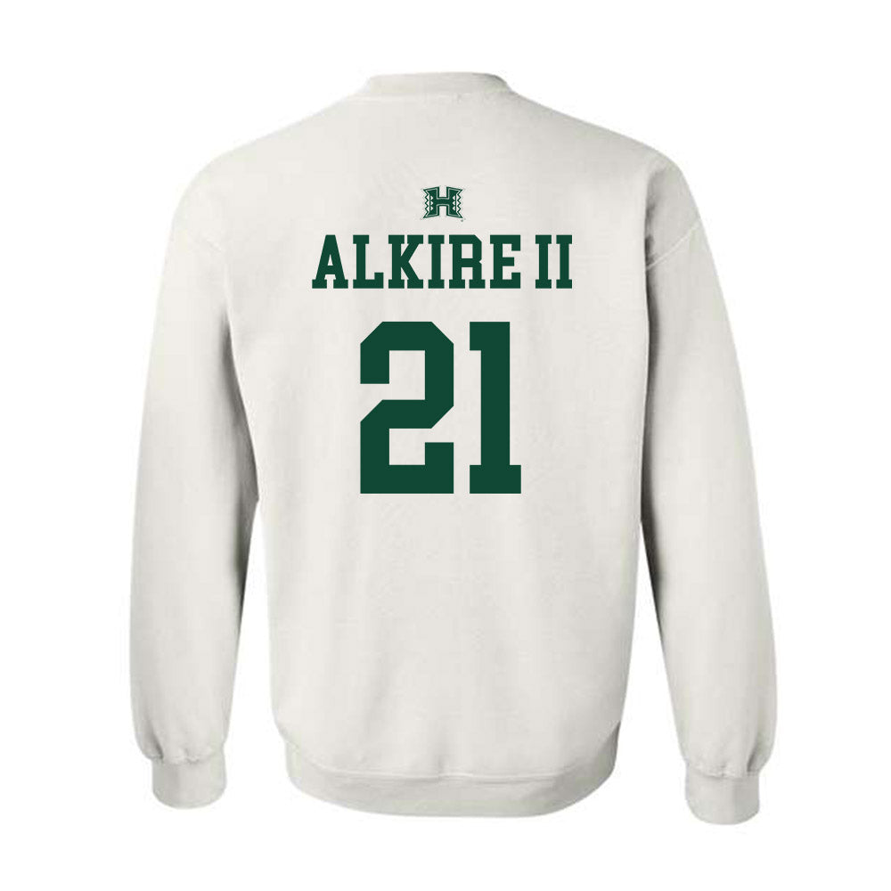 Hawaii - NCAA Baseball : John Alkire II - Sports Shersey Crewneck Sweatshirt-1