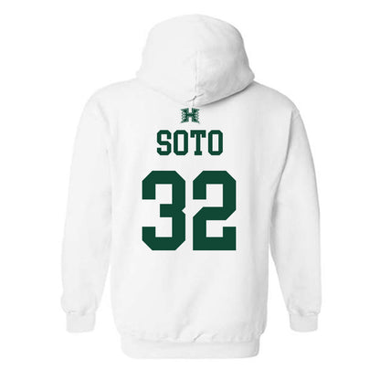 Hawaii - NCAA Baseball : Saul Soto - Sports Shersey Hooded Sweatshirt-1