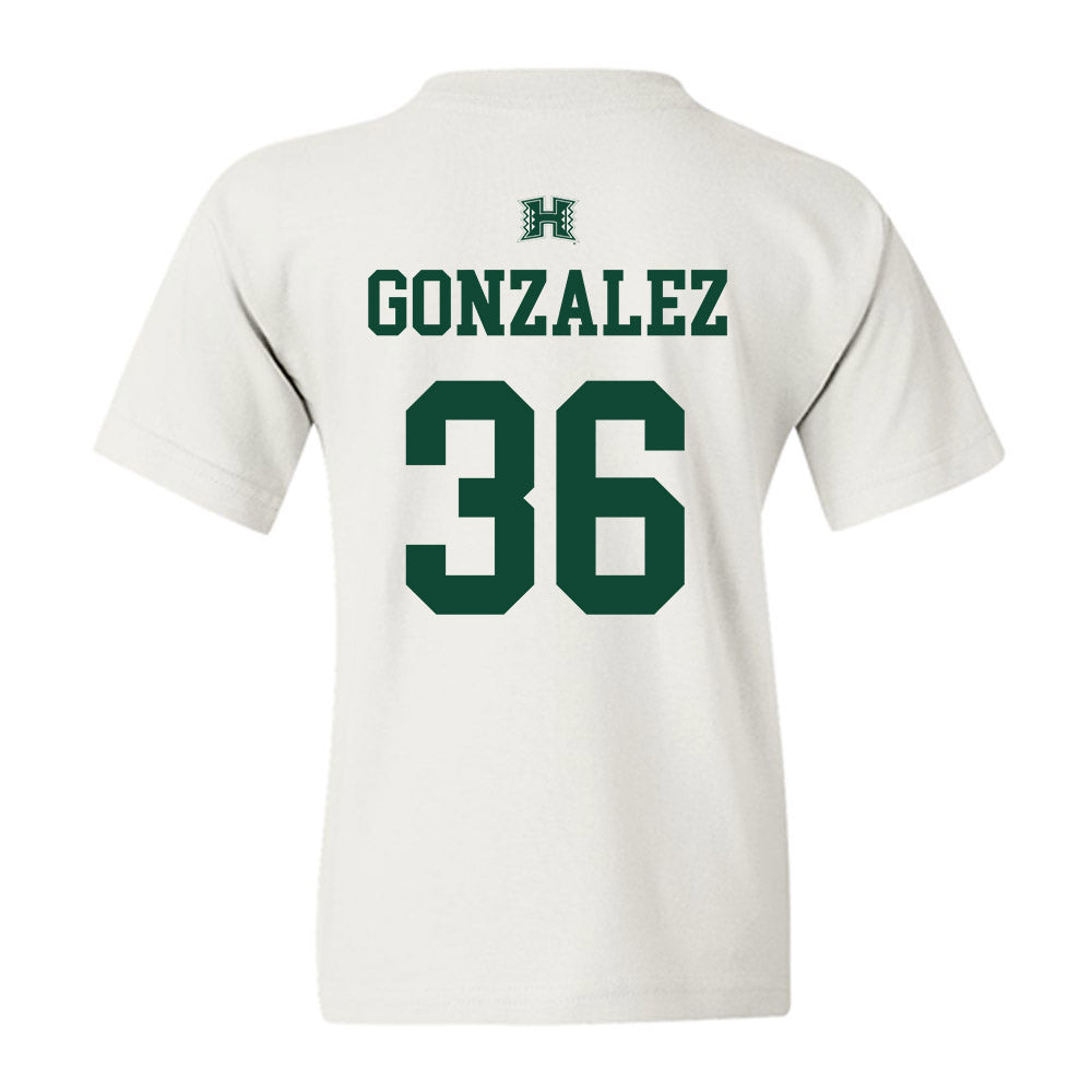 Hawaii - NCAA Baseball : Sebastian Gonzalez - Sports Shersey Youth T-Shirt-1