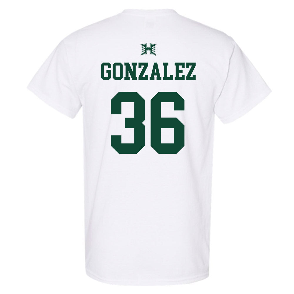 Hawaii - NCAA Baseball : Sebastian Gonzalez - Sports Shersey T-Shirt-1