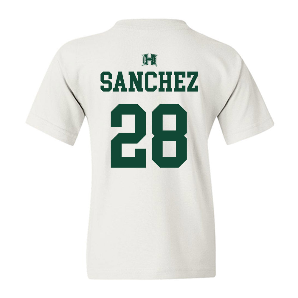 Hawaii - NCAA Baseball : Kamaehu Sanchez - Sports Shersey Youth T-Shirt-1