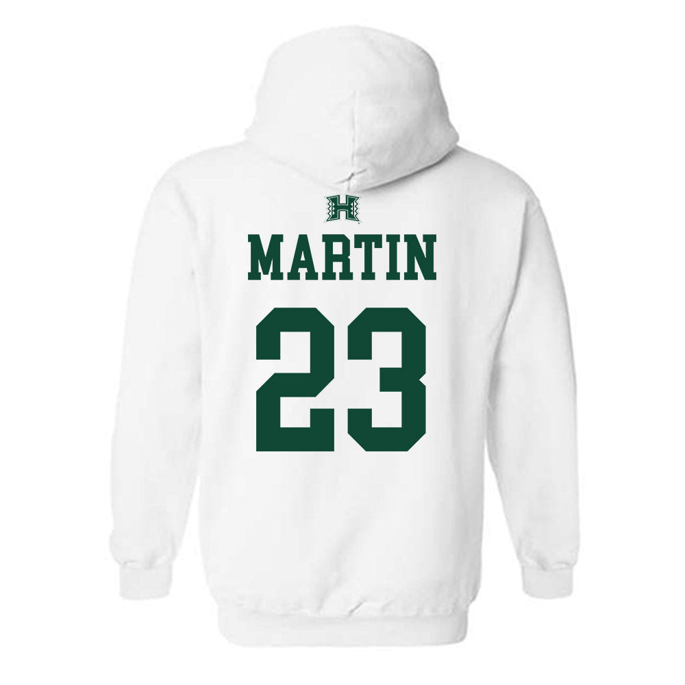 Hawaii - NCAA Baseball : Joshua Martin - Sports Shersey Hooded Sweatshirt-1