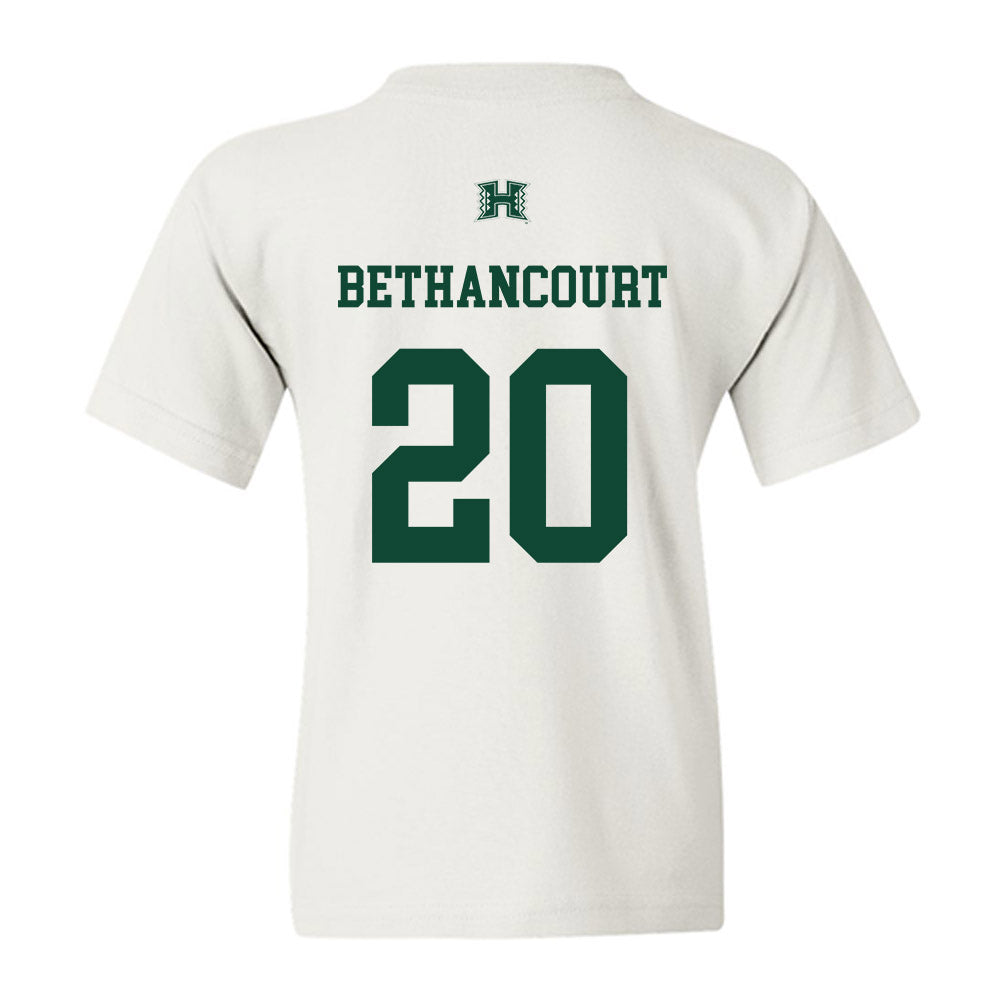 Hawaii - NCAA Baseball : Tino Bethancourt - Sports Shersey Youth T-Shirt-1