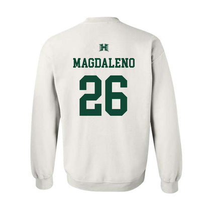 Hawaii - NCAA Baseball : Isaiah Magdaleno - Sports Shersey Crewneck Sweatshirt-1