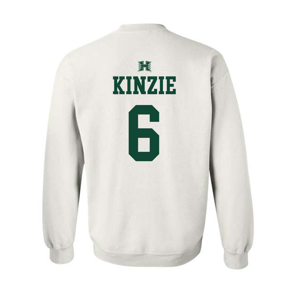 Hawaii - NCAA Baseball : Kedren Kinzie - Sports Shersey Crewneck Sweatshirt-1
