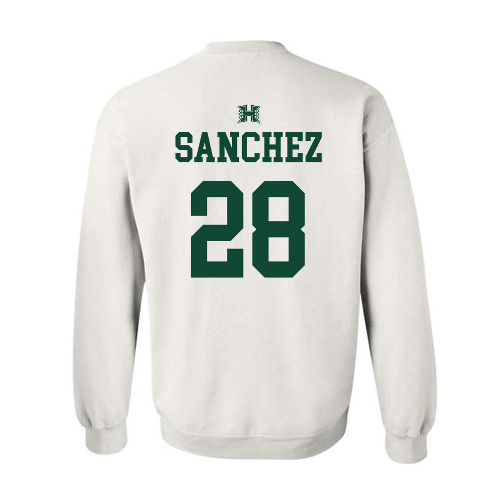 Hawaii - NCAA Baseball : Kamaehu Sanchez - Sports Shersey Crewneck Sweatshirt-1