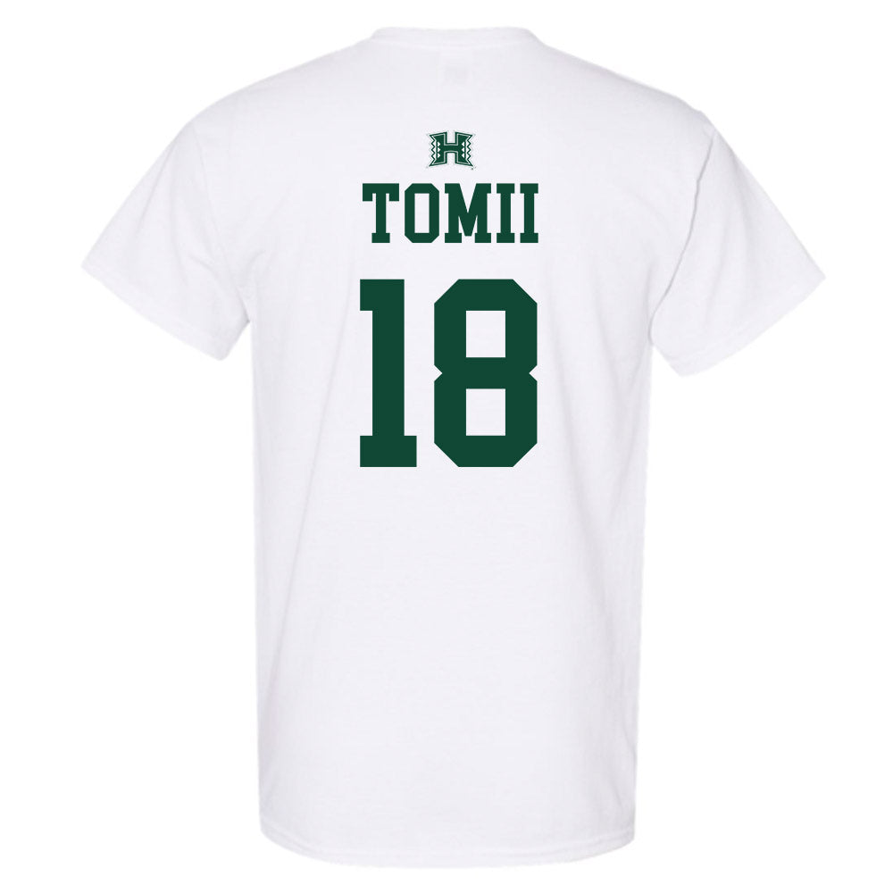 Hawaii - NCAA Baseball : Tsubasa Tomii - Sports Shersey T-Shirt-1