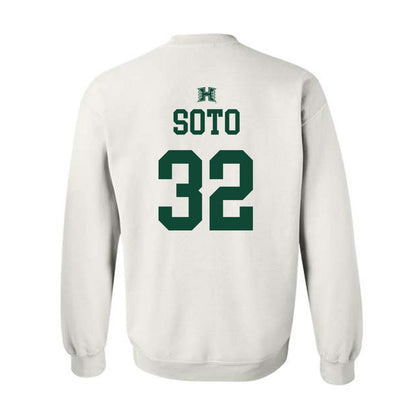 Hawaii - NCAA Baseball : Saul Soto - Sports Shersey Crewneck Sweatshirt-1