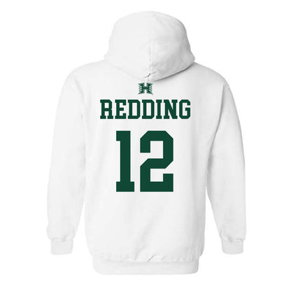 Hawaii - NCAA Baseball : Jake Redding - Sports Shersey Hooded Sweatshirt-1