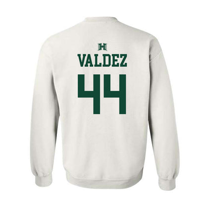 Hawaii - NCAA Baseball : Derek Valdez - Sports Shersey Crewneck Sweatshirt-1