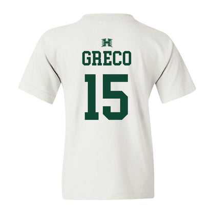 Hawaii - NCAA Baseball : Garrett Greco - Sports Shersey Youth T-Shirt-1