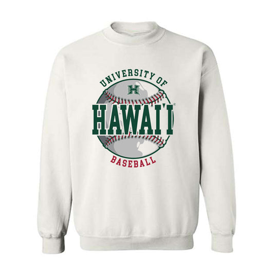 Hawaii - NCAA Baseball : Gabe Wright - Sports Shersey Crewneck Sweatshirt-0