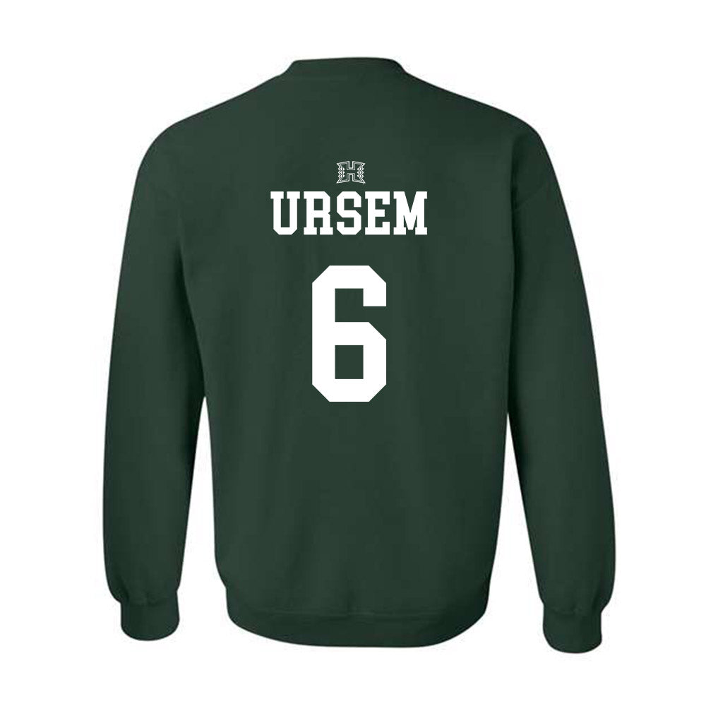 Hawaii - NCAA Women's Volleyball : Marnie Ursem - Classic Shersey Crewneck Sweatshirt-1