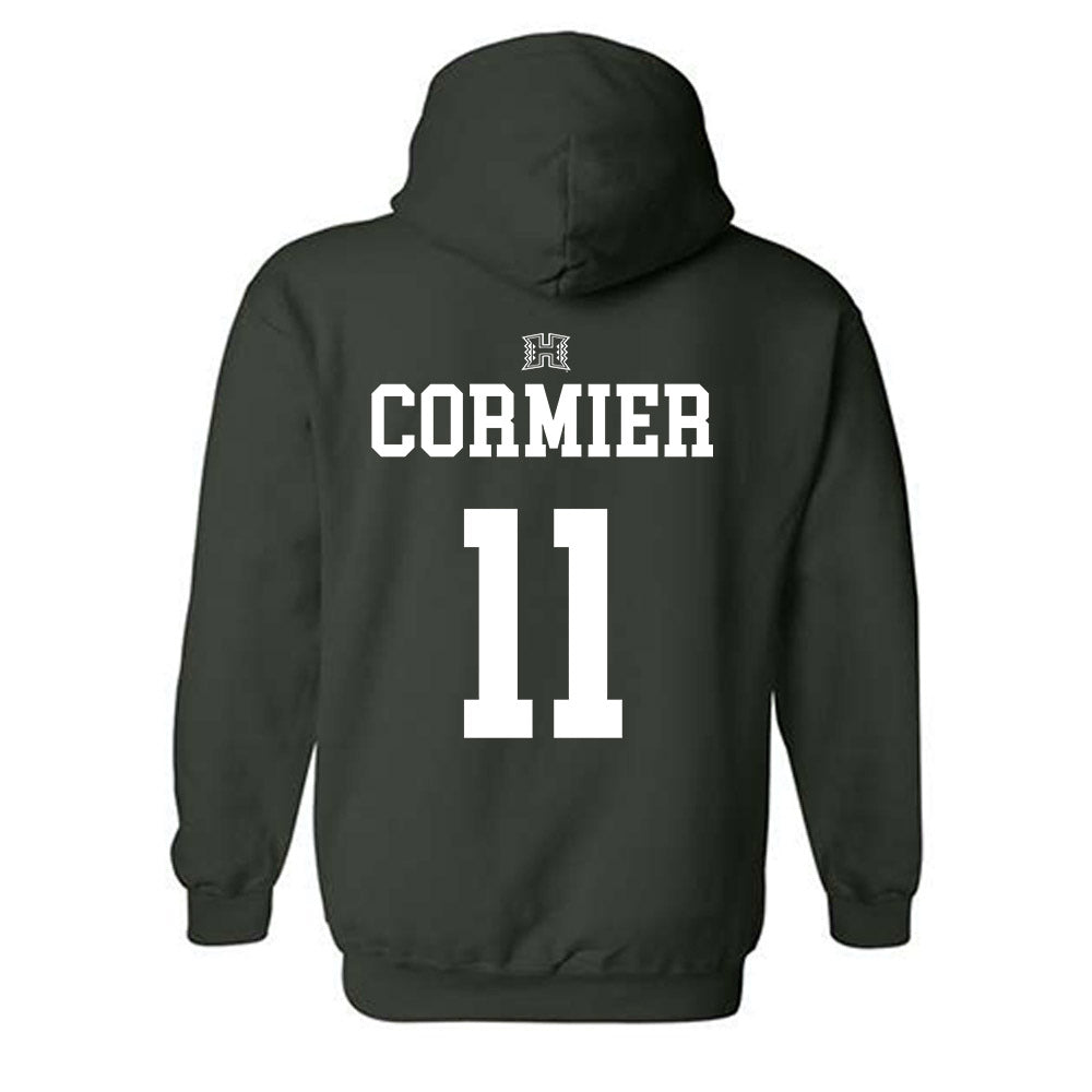 Hawaii - NCAA Women's Volleyball : Maeli Cormier - Classic Shersey Hooded Sweatshirt-1
