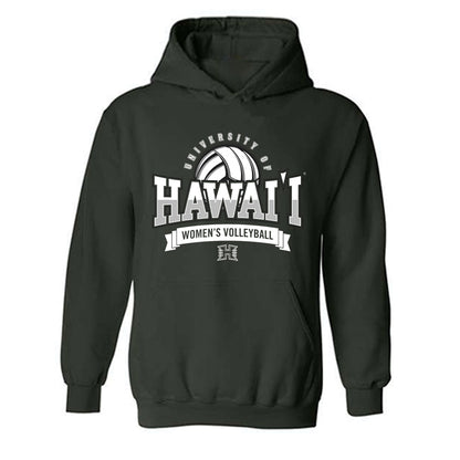 Hawaii - NCAA Women's Volleyball : Leilani Lopez - Classic Shersey Hooded Sweatshirt-0