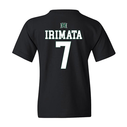Hawaii - NCAA Softball : Taryn Irimata - Sports Shersey Youth T-Shirt-1