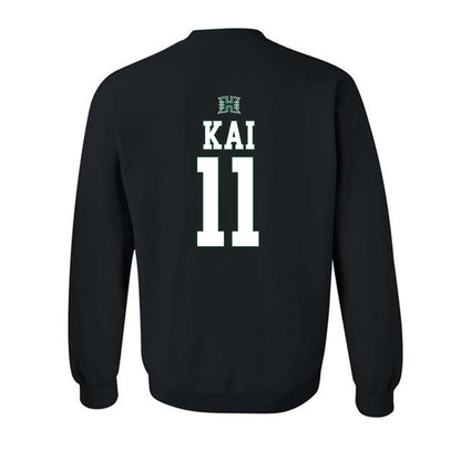 Hawaii - NCAA Softball : Keely Kai - Sports Shersey Crewneck Sweatshirt-1
