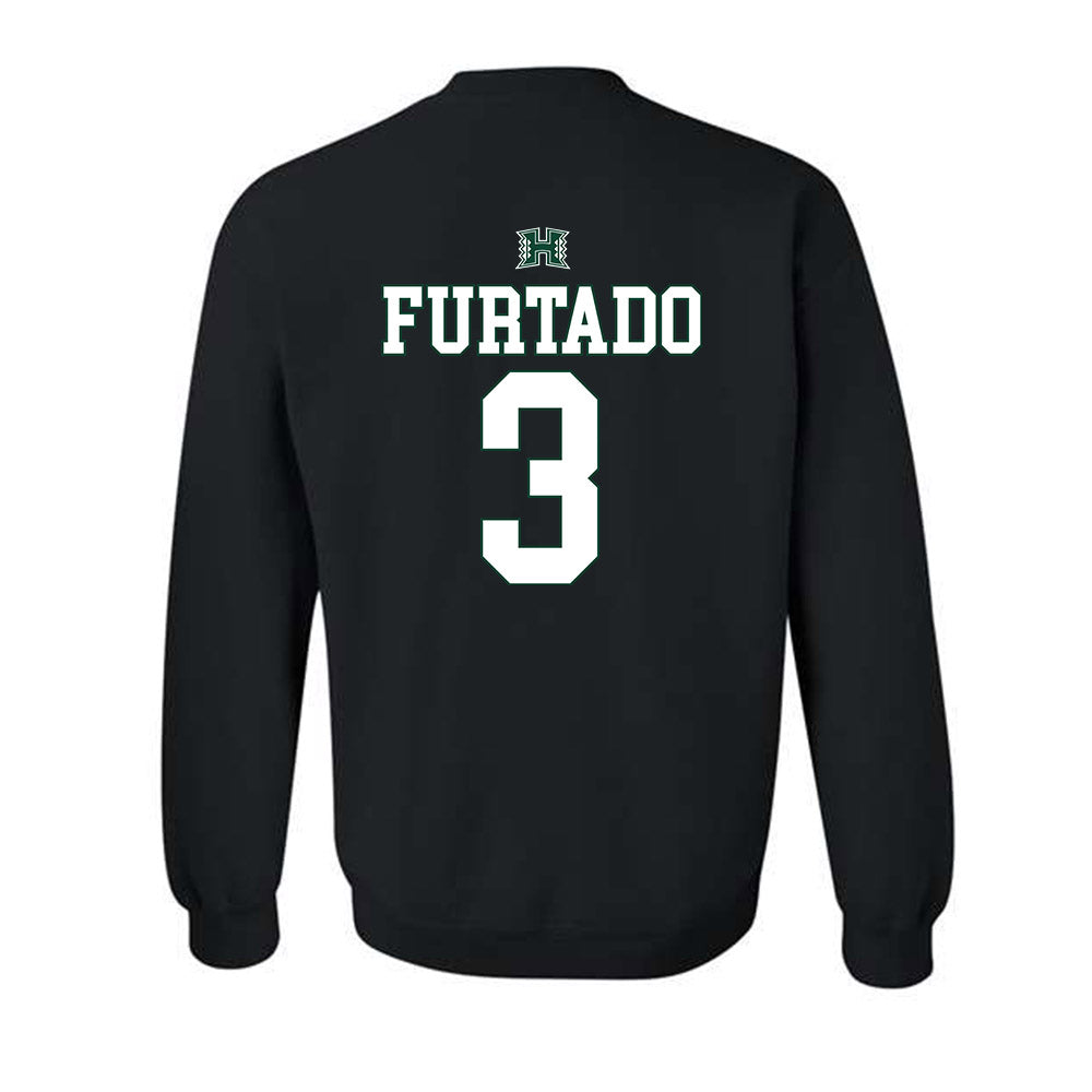 Hawaii - NCAA Softball : Rhea Furtado - Sports Shersey Crewneck Sweatshirt-1