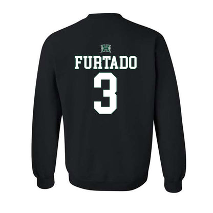Hawaii - NCAA Softball : Rhea Furtado - Sports Shersey Crewneck Sweatshirt-1