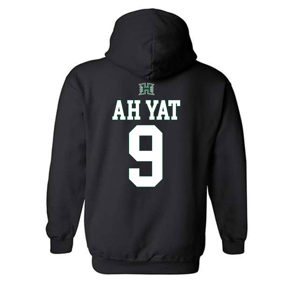 Hawaii - NCAA Softball : Milan Ah Yat - Sports Shersey Hooded Sweatshirt-1