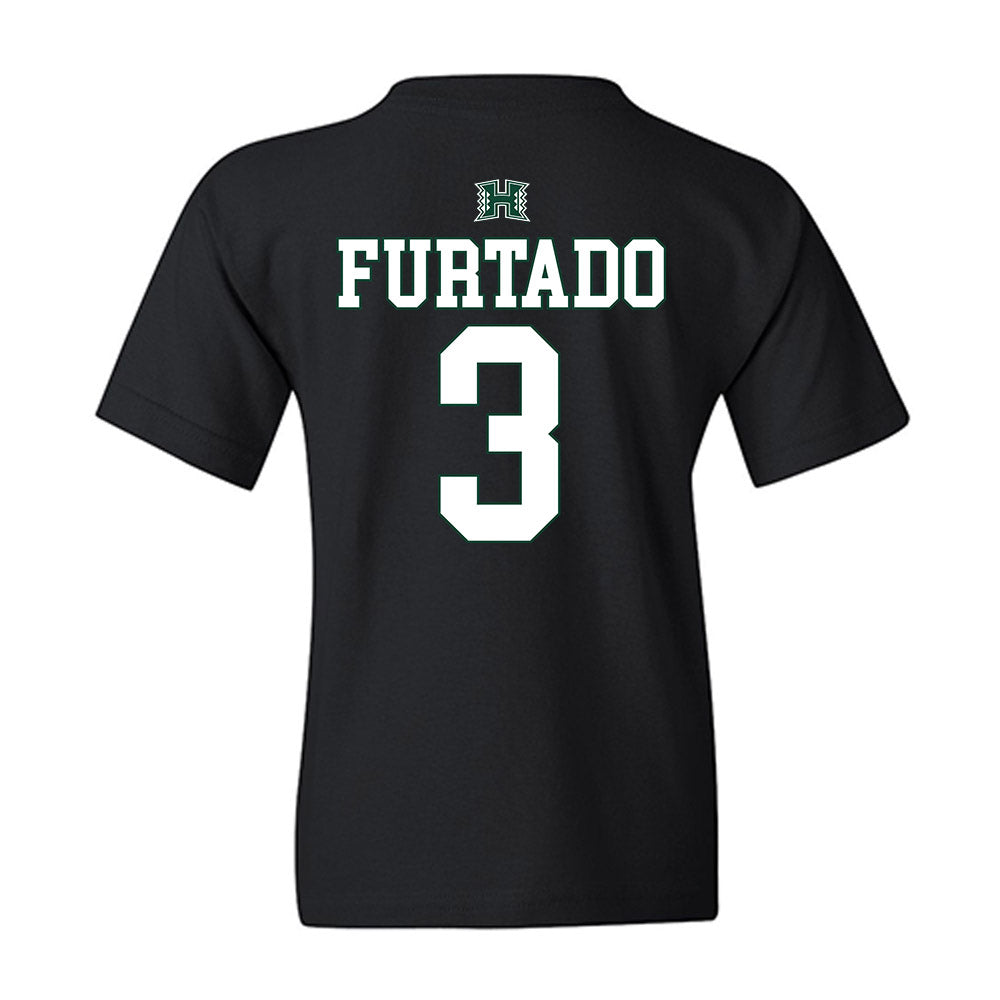 Hawaii - NCAA Softball : Rhea Furtado - Sports Shersey Youth T-Shirt-1
