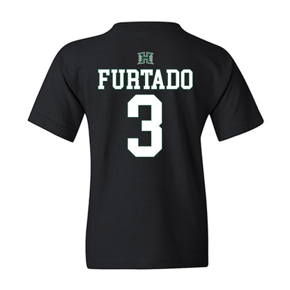 Hawaii - NCAA Softball : Rhea Furtado - Sports Shersey Youth T-Shirt-1