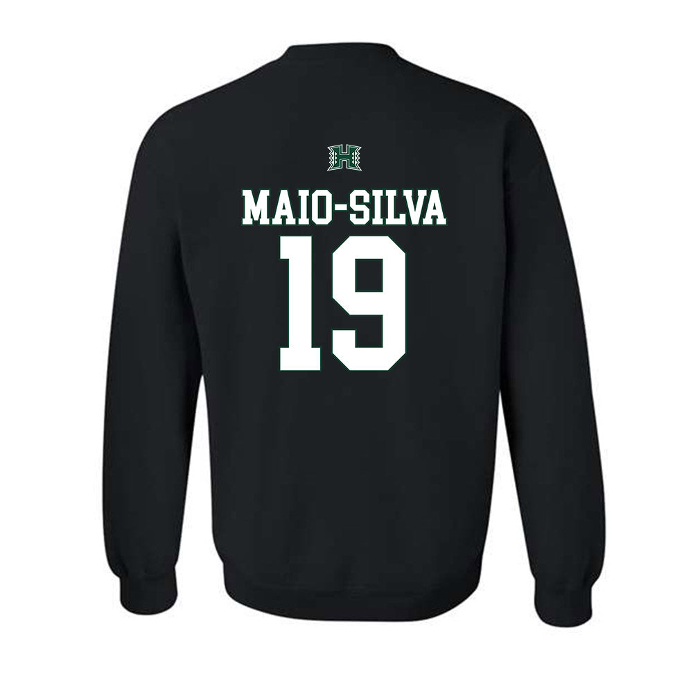 Hawaii - NCAA Softball : Briana Maio-Silva - Sports Shersey Crewneck Sweatshirt-1