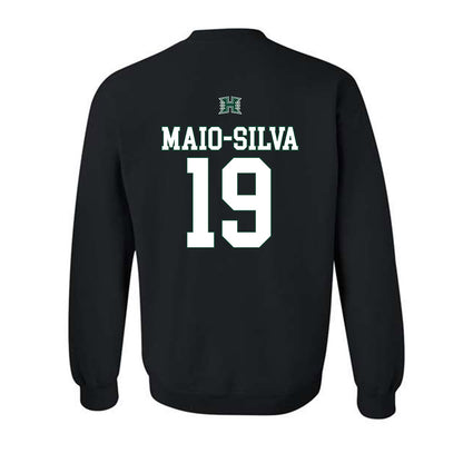 Hawaii - NCAA Softball : Briana Maio-Silva - Sports Shersey Crewneck Sweatshirt-1