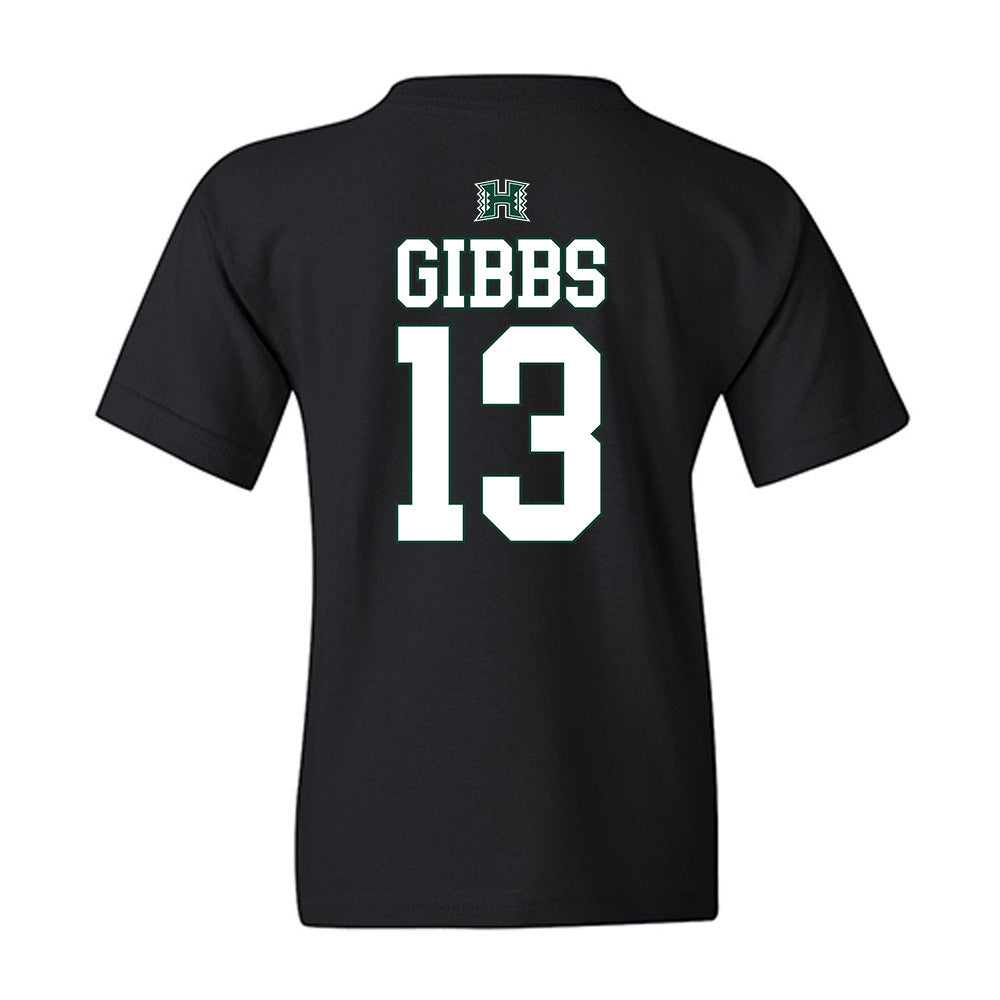 Hawaii - NCAA Softball : Maycen Gibbs - Sports Shersey Youth T-Shirt-1