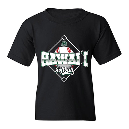 Hawaii - NCAA Softball : Kayara Tuiloma - Sports Shersey Youth T-Shirt-0