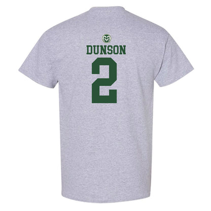 Colorado State - NCAA Men's Basketball : Pops Dunson - T-Shirt-1