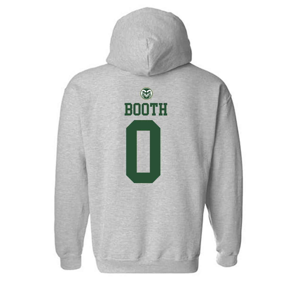 Colorado State - NCAA Men's Basketball : Carey Booth - Hooded Sweatshirt-1