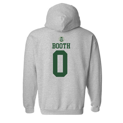 Colorado State - NCAA Men's Basketball : Carey Booth - Hooded Sweatshirt-1