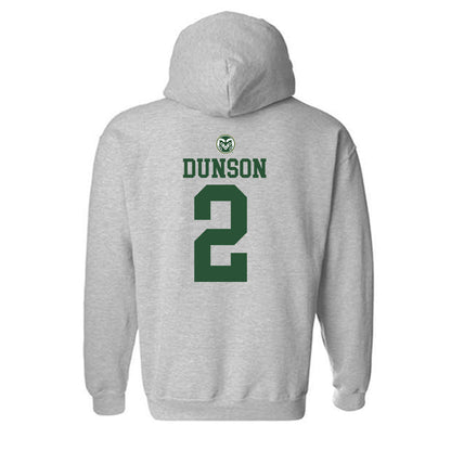 Colorado State - NCAA Men's Basketball : Pops Dunson - Hooded Sweatshirt-1